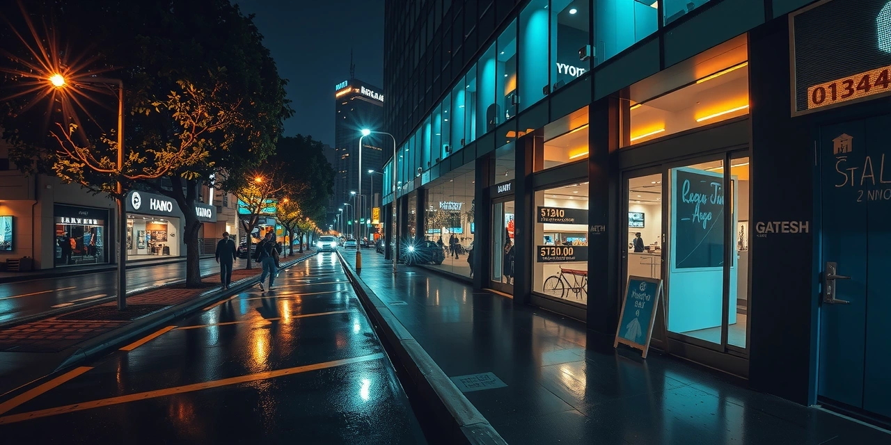 Regional market center view